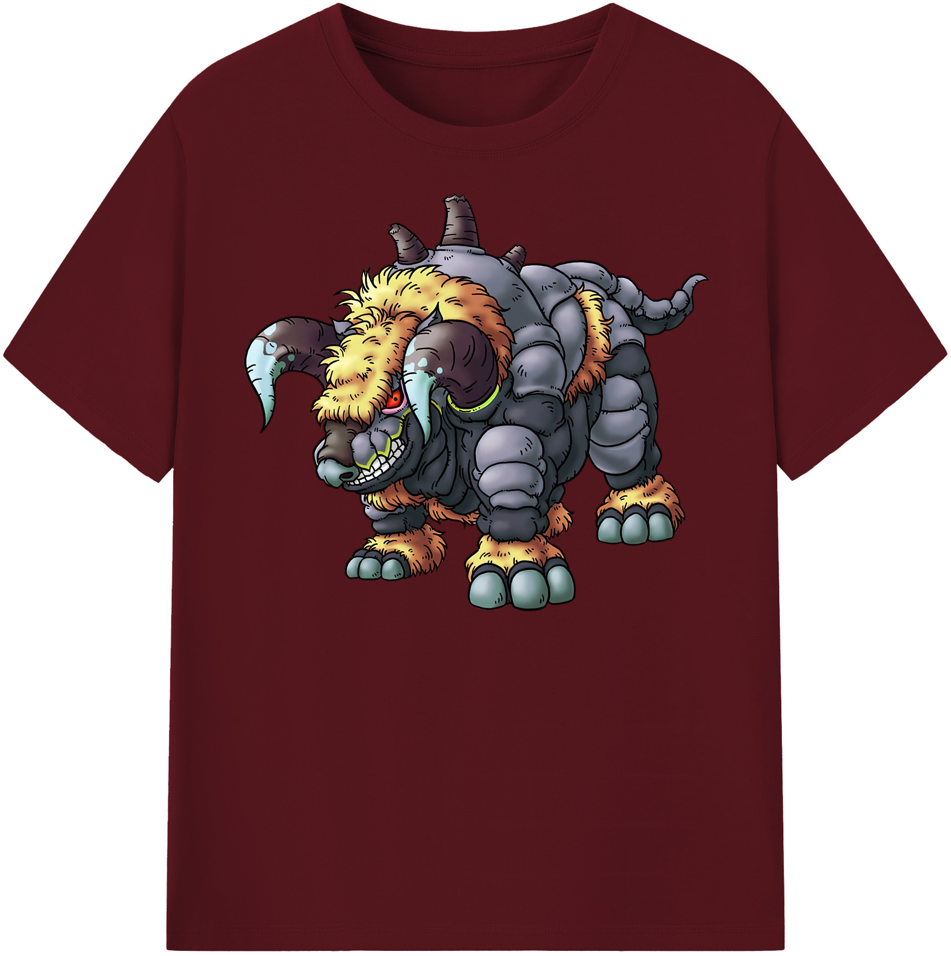 （画像用） ドラゴンクエスト Doragon Kuesuto Dragon Quest 綿100％半袖Tシャツ（フロントプリント）